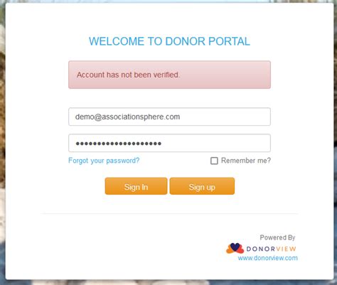 donorview login|my reserve portal.